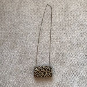 Free People Cheetah Print Satchel